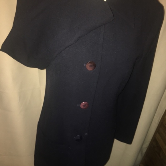 Bebe Blue Blazer - Picture 4 of 8